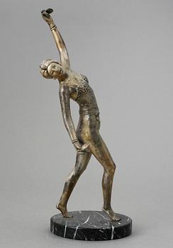 SKULPTUR, metall, 1900-talets andra kvartal.