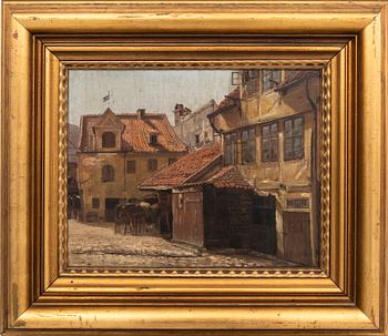 Theodore Esbern Philipsen, oil on raised canvas, unsigned.