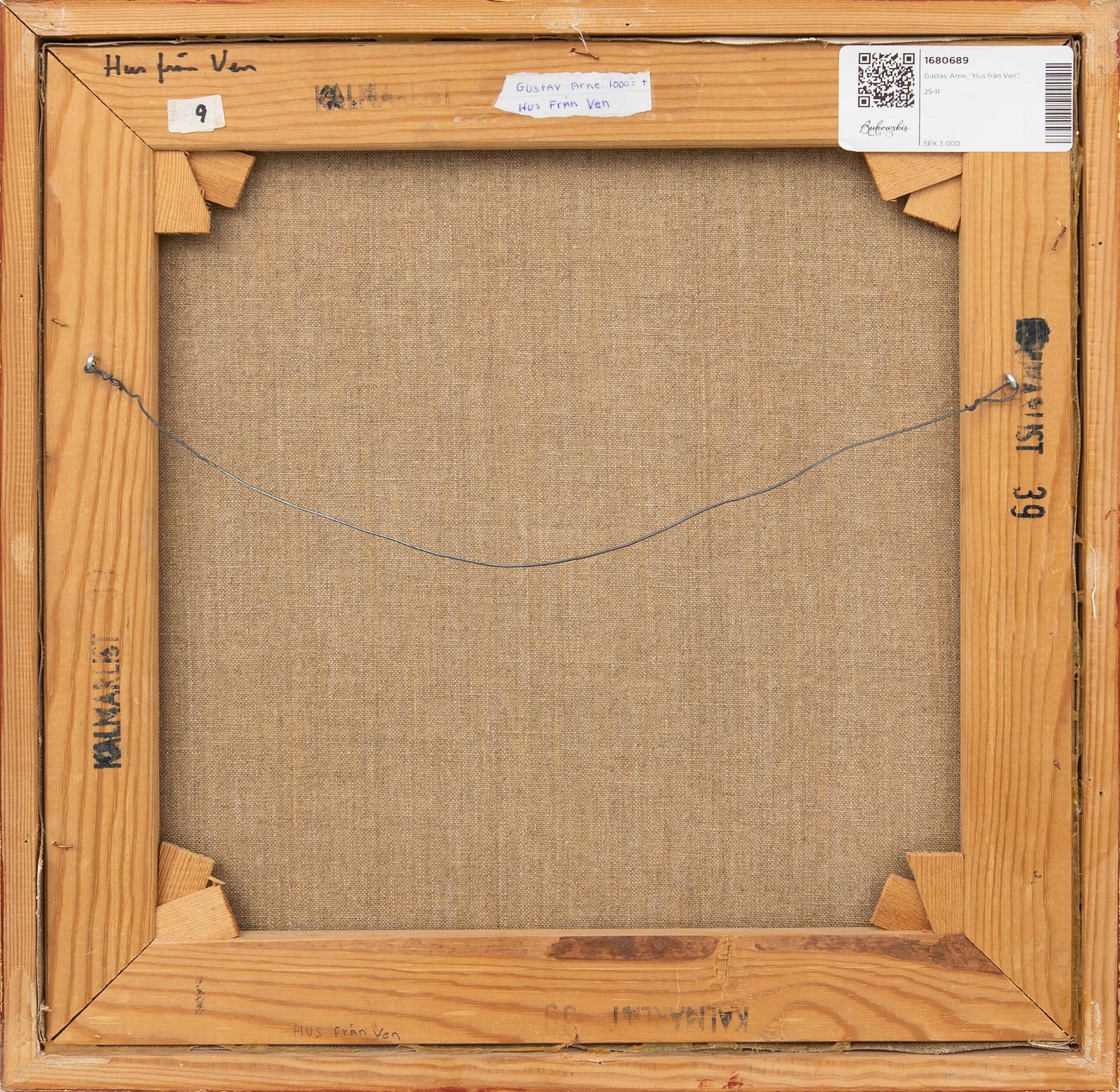 Gustav Arne, "House from Ven".