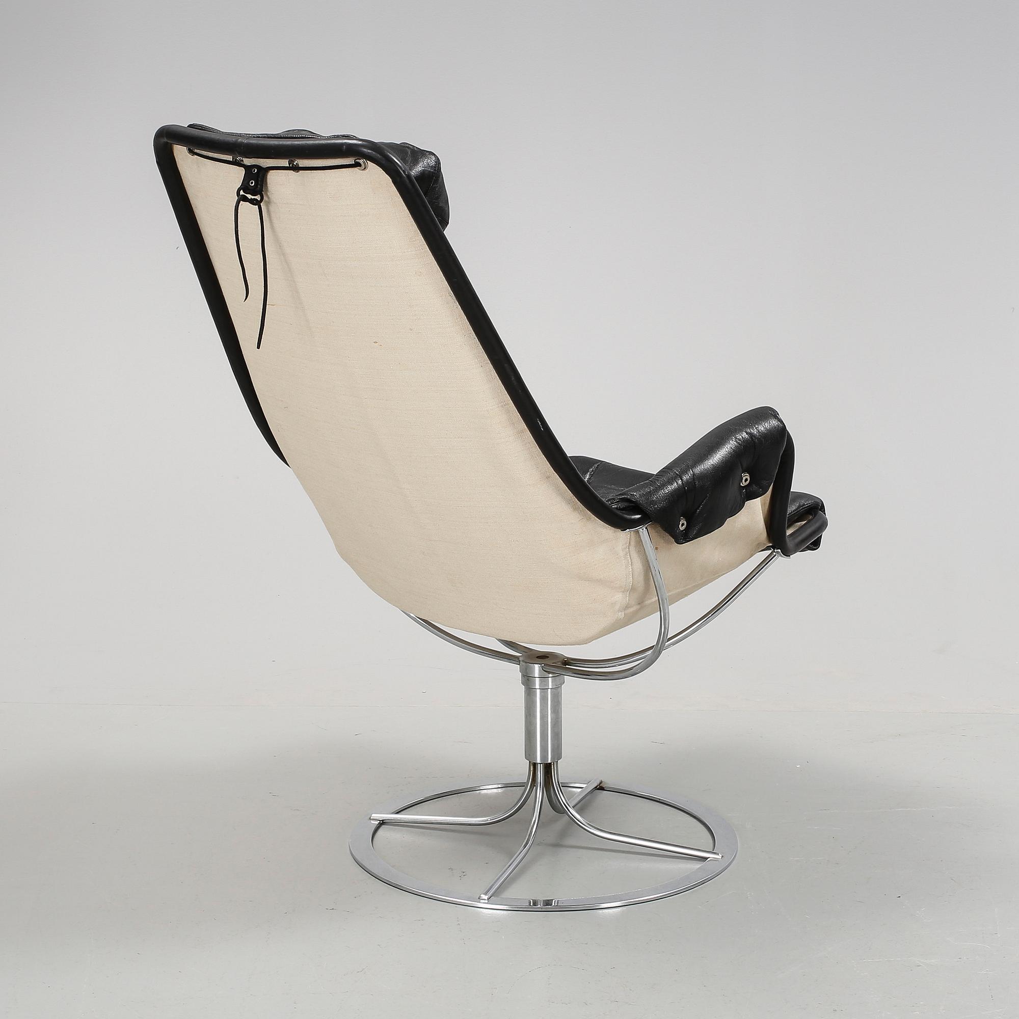 FÅTÖLJ, "Jetson", Bruno Mathsson, Dux, 1900-talets andra hälft.