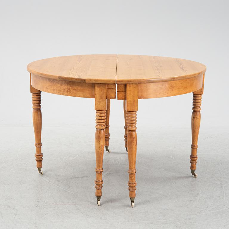 Matbord, 1800-talets andra hälft.