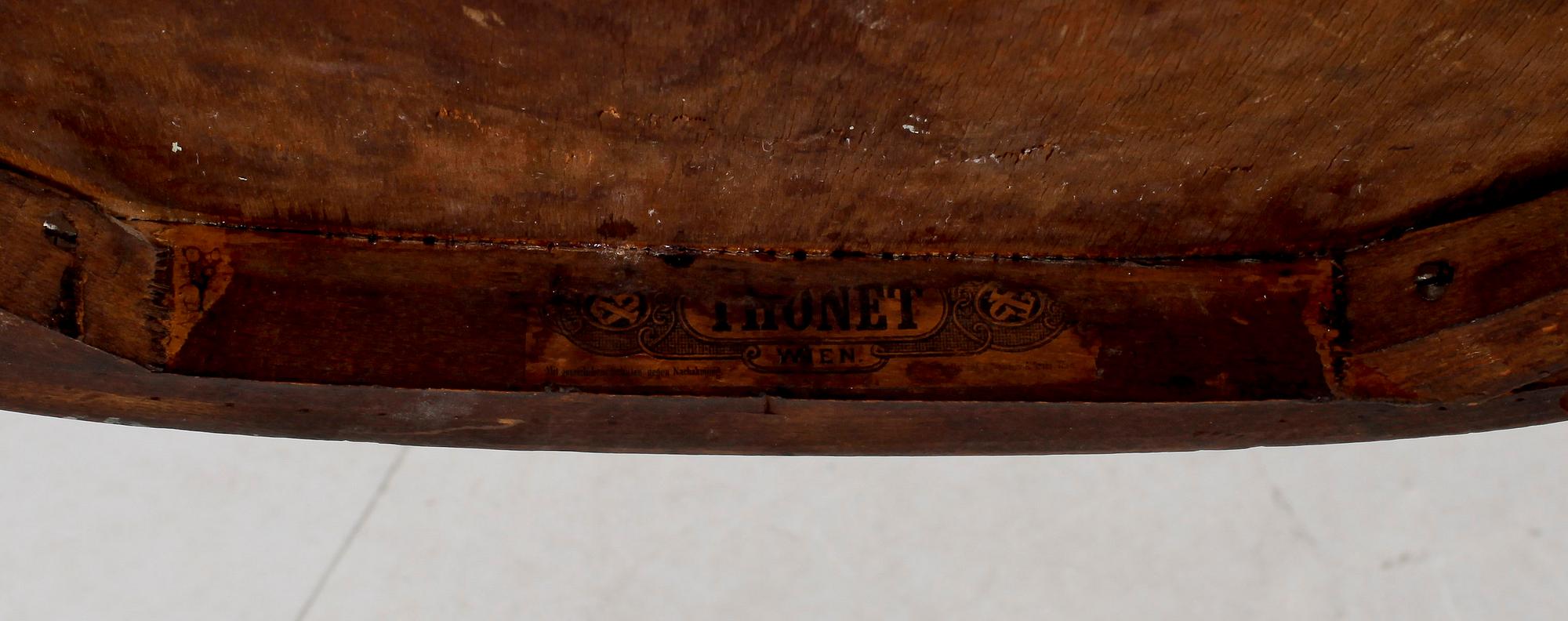 STOLAR, ett par, Thonet, 1800-talets andra hälft.