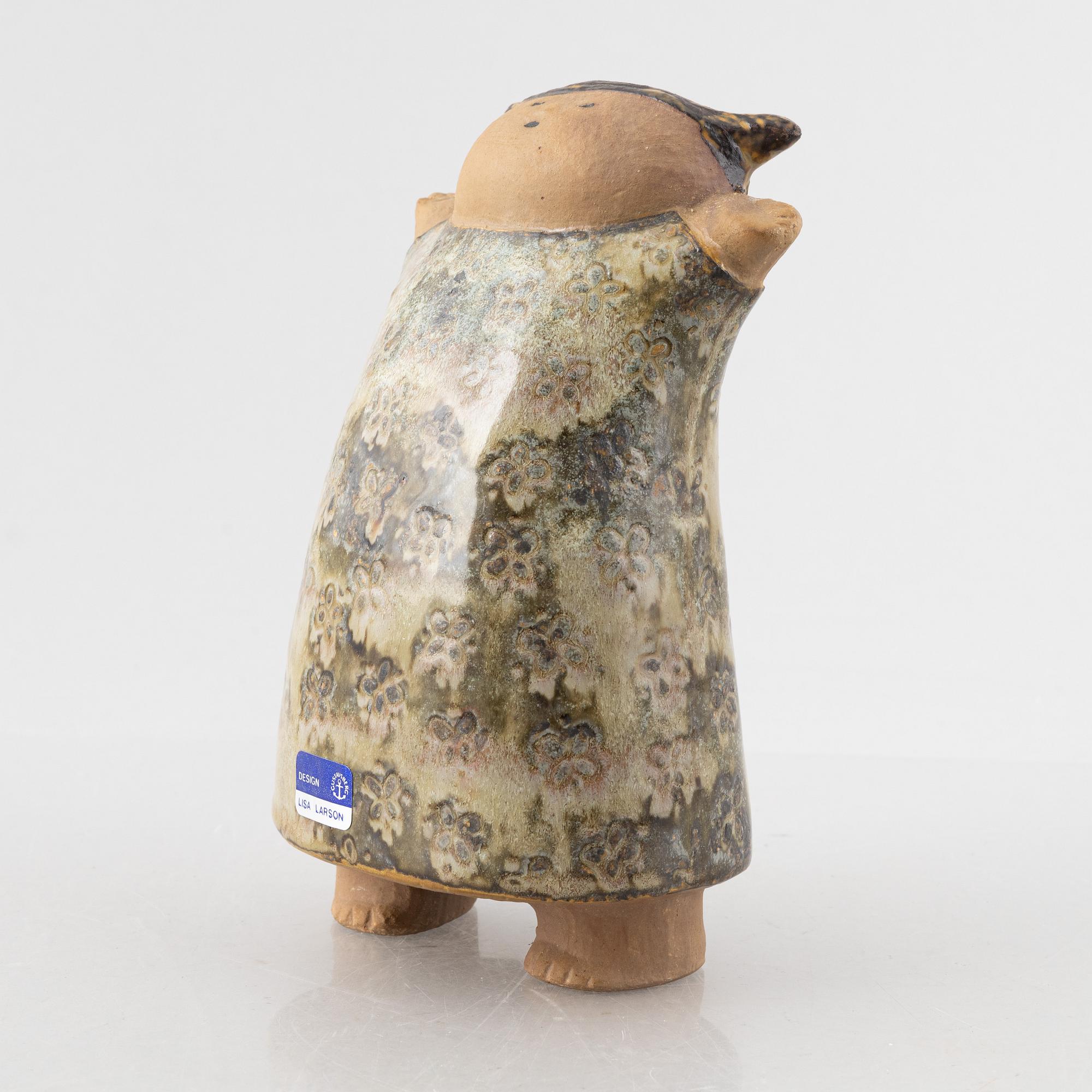 Lisa Larson, figurin, stengods, "Susanna", ur serien "Larsons ungar", Gustavsberg.