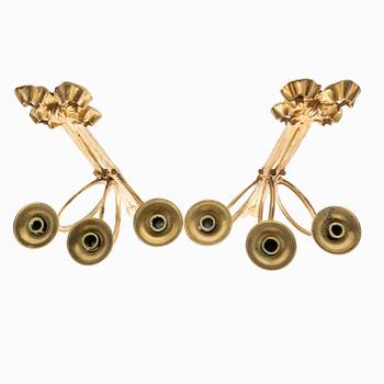 A pair of appliqués, 18th/19th century.