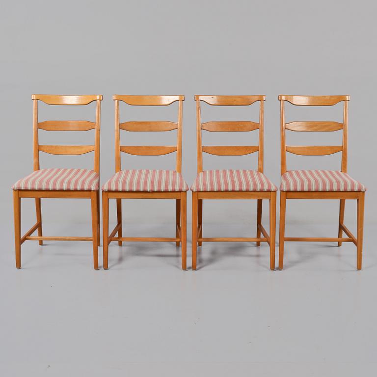 STOLAR, 4 st, "Vapensmeden", Carl Malmsten, 1900-talets andra hälft.