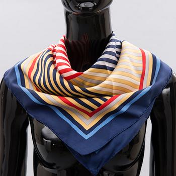 CHRISTIAN DIOR, Three Silk Scarves.