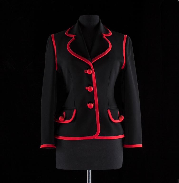 A 21th cent jacket by Moschino.