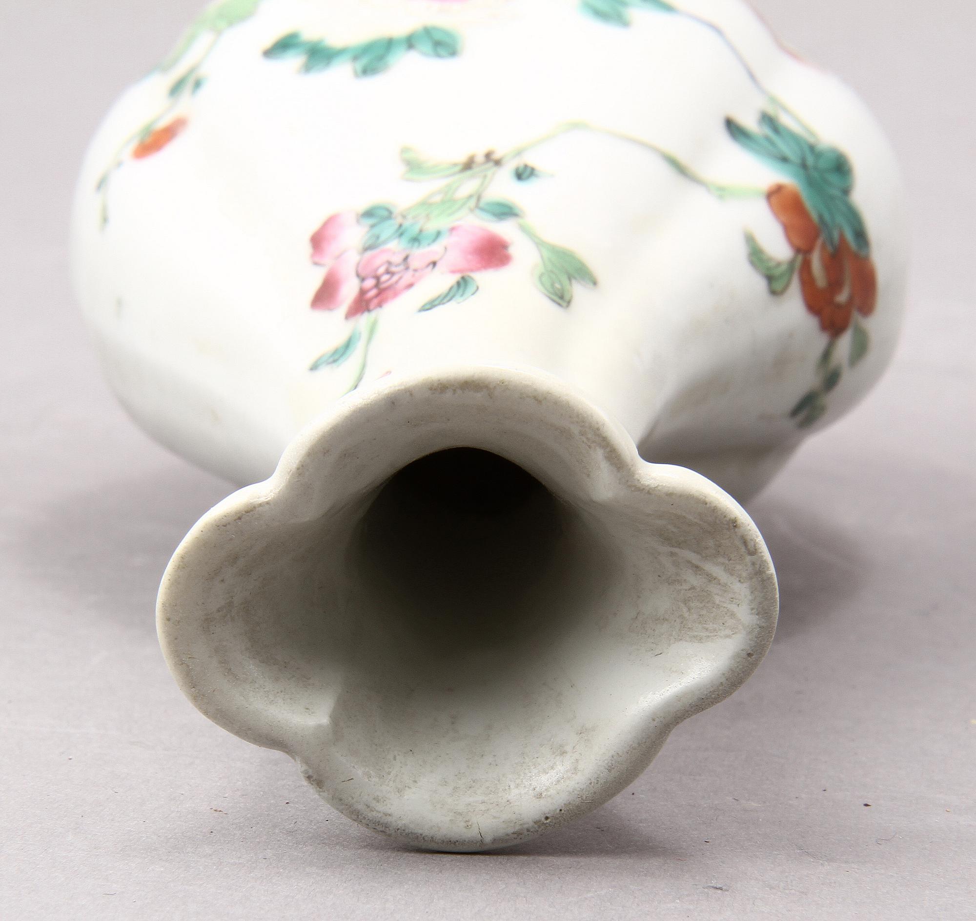 PARTI PORSLIN, 4 st, 1700/1800-tal. Kina.
