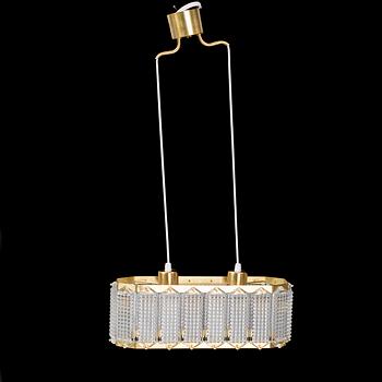 WIKTOR BERNDT, a ceiling light from Swedish Crystal, 1950's/60's.