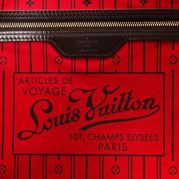 Louis Vuitton, A Damier Ebene 'Neverfull GM' Bag.