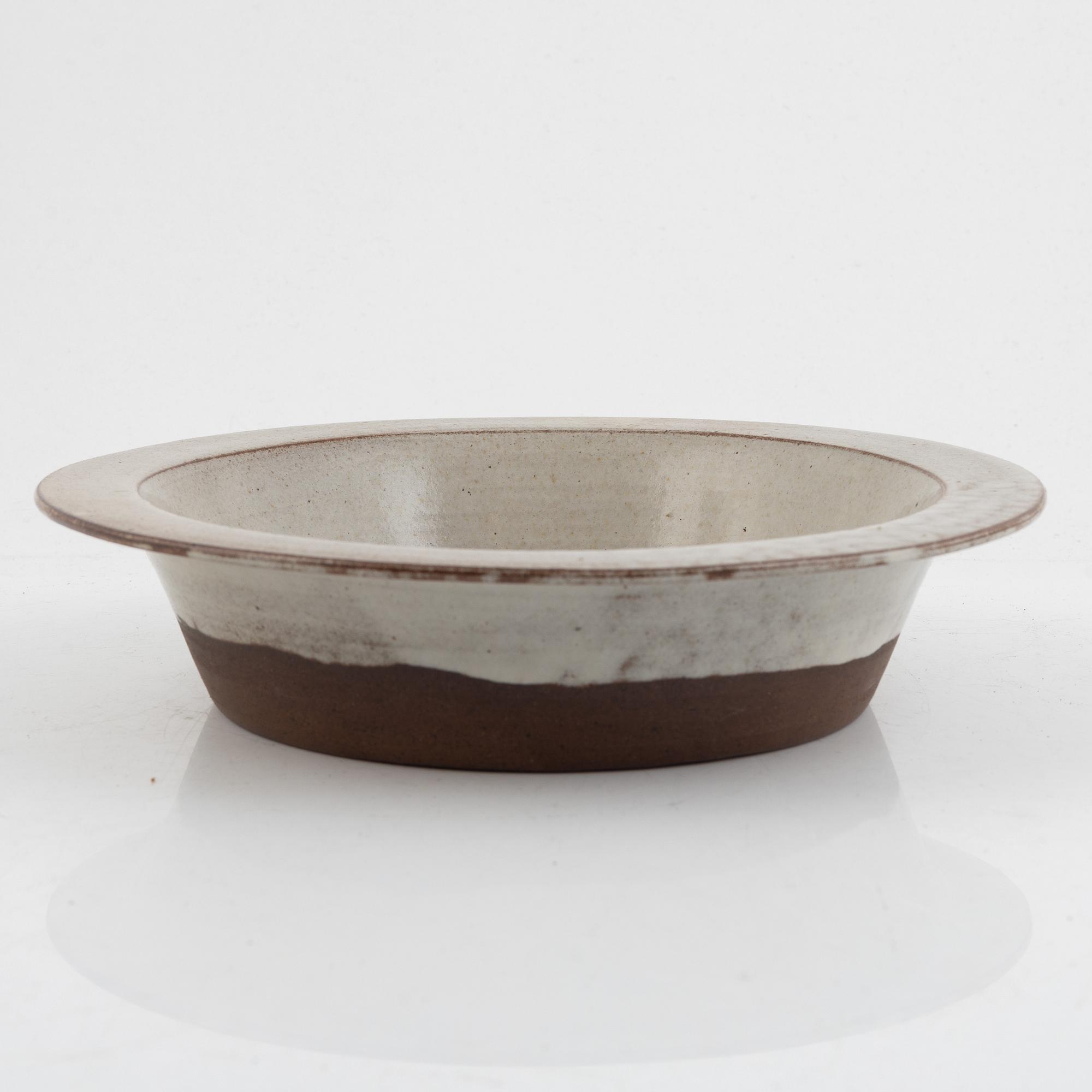 Signe Persson-Melin, skål, stengods, stämpelsignerad SP.