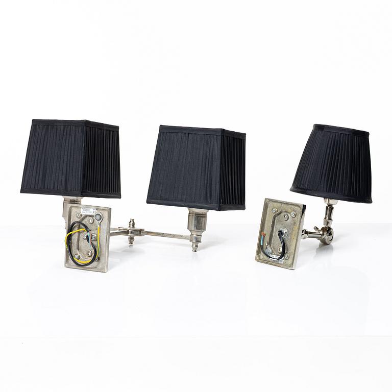 Two wall lamps from Eichholtz.