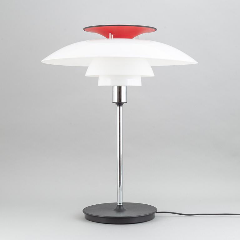 Poul Henningsen, table lamp, "PH 80", Louis Poulsen, Denmark.