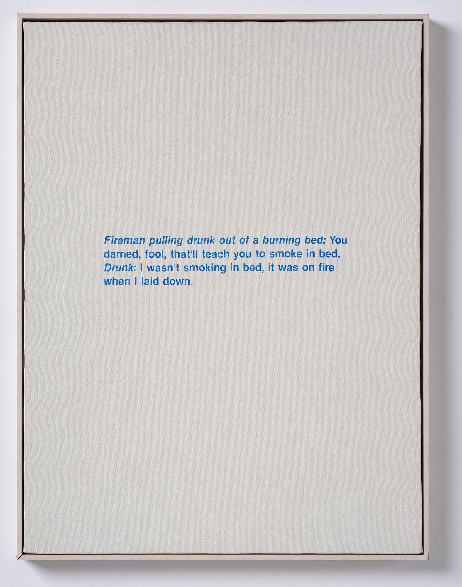 Richard Prince, "Untitled (joke)".