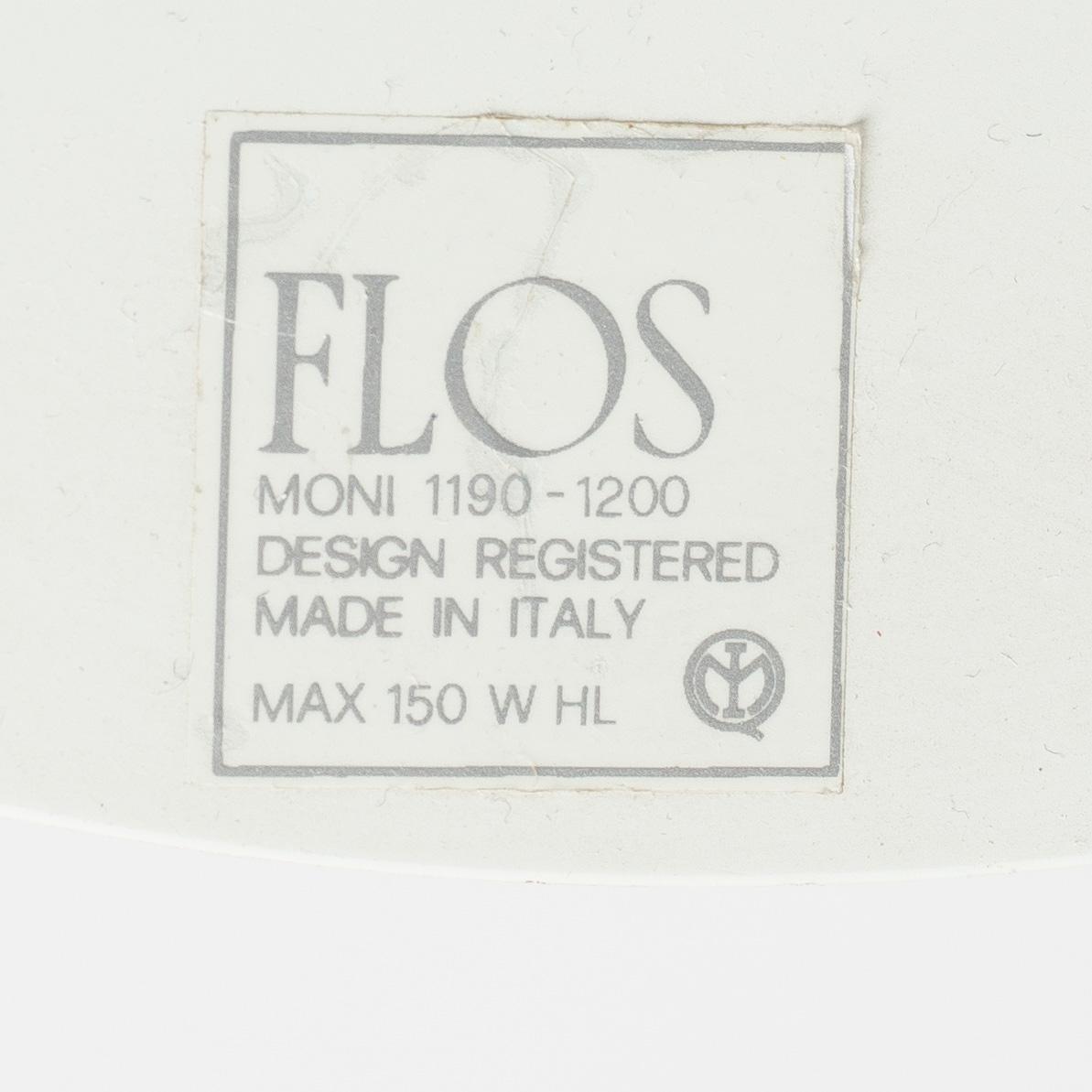 Achille Castiglioni, a 'Moni' ceiling lamp, Flos.