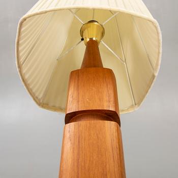 A pair of Stilarmatur teak floor lamps Tranås, 1960s.