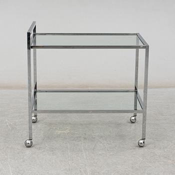 SERVING TROLLEY, second half of the 20th century.