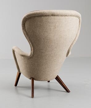 A Carl-Gustav Hiort af Ornäs easy chair, Gösta Westerberg AB, Stockholm 1950's.