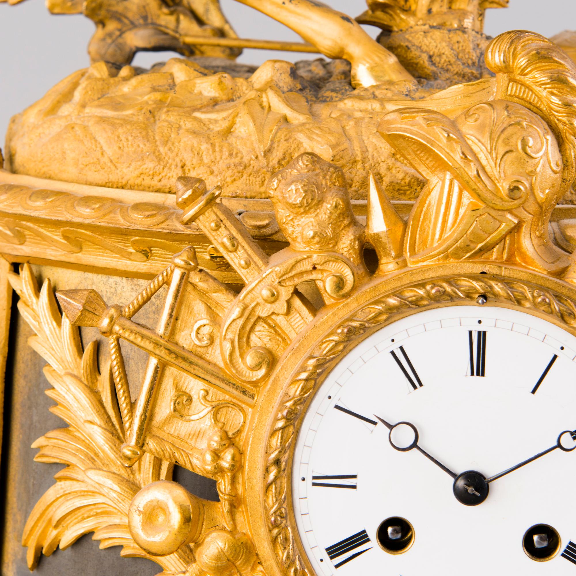 BORDSPENDYL, Frankrike 1800-talets slut.