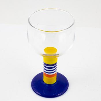 Gunnar Cyrén, a 'Popglas' goblet from Orrefors 1967.