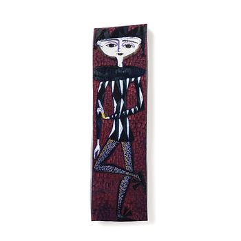 198. Birger Kaipiainen, a stoneware wall relief, Rörstrand, Sweden, 1950s.