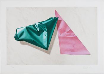 Yrjö Edelmann, lithograph in colours, 1991, signed 139/150.