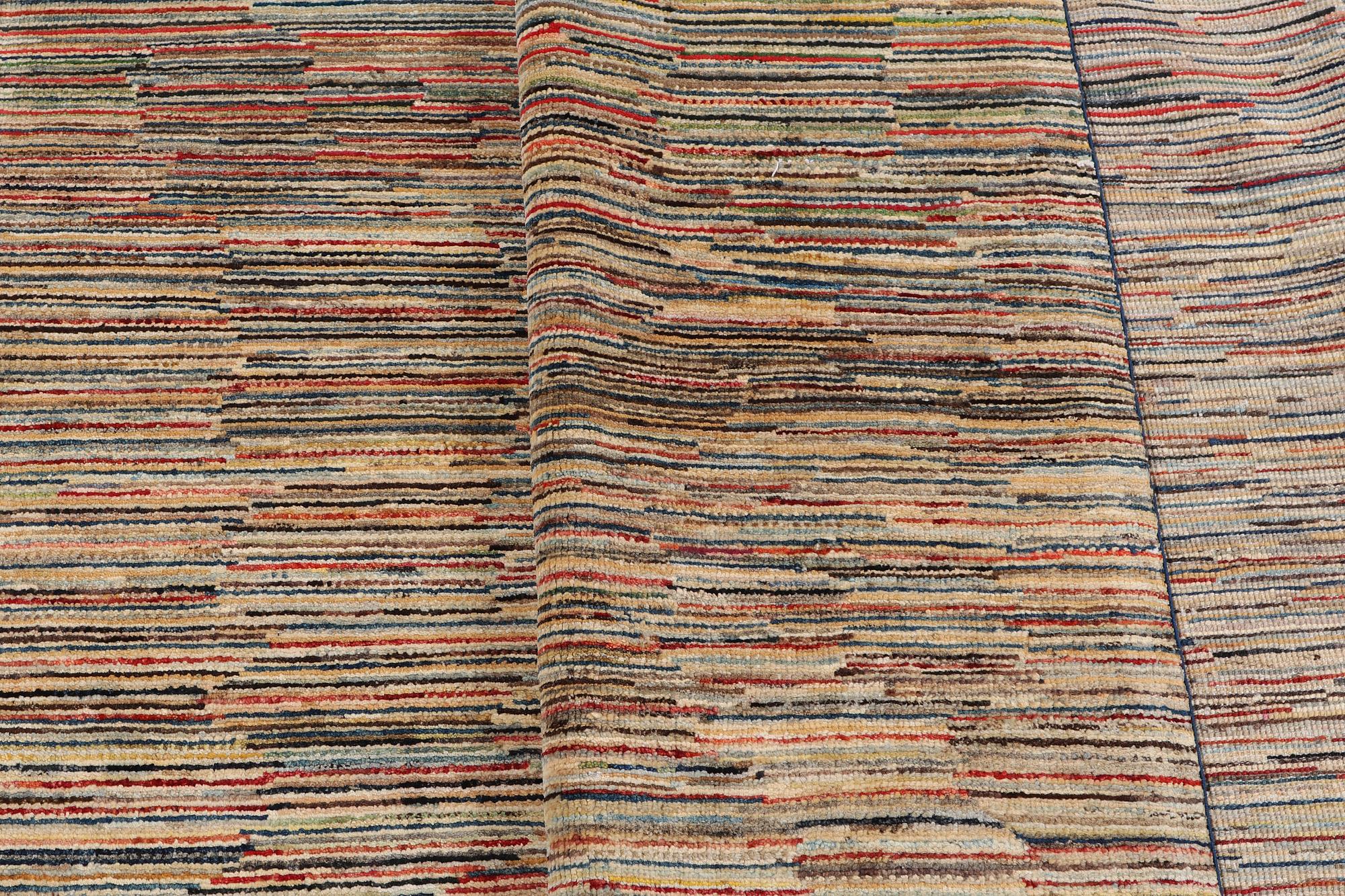 A carpet, Gabbeh, modern design, ca 292 x 245 cm.