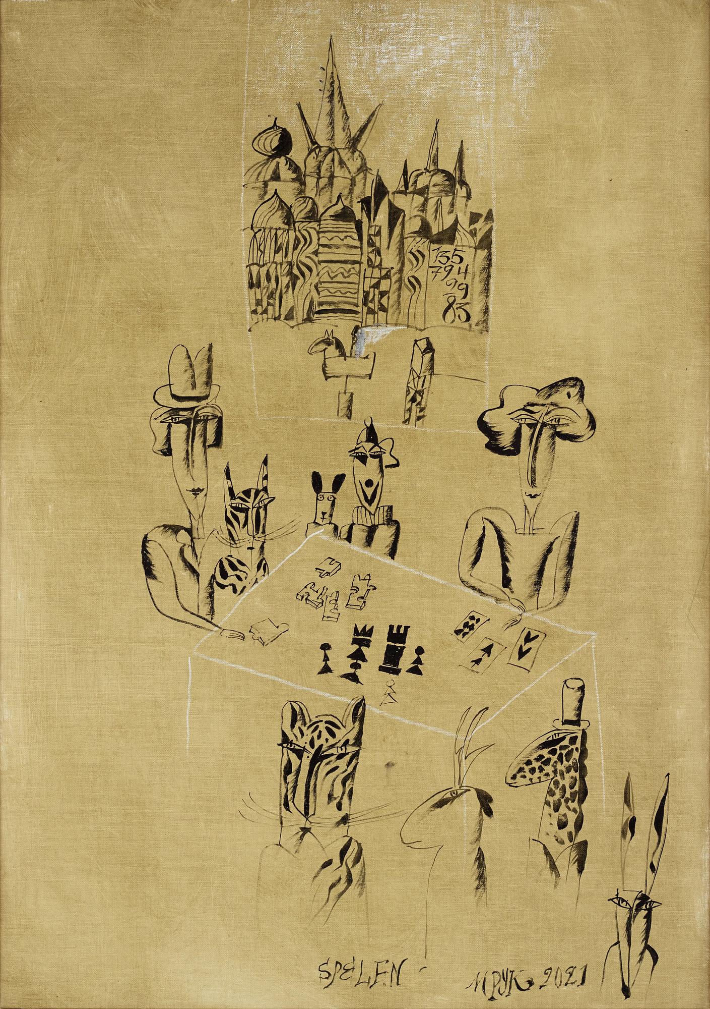 Madeleine Pyk, "Spelen".