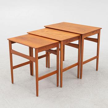 Hans J. Wegner, satsbord, 3 delar, Andreas Tuck, Danmark.