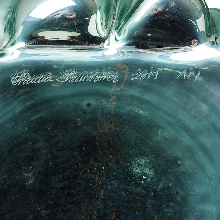 Hanna Hansdotter, "Dripping Print", skulptur, glas, The Glass Factory, Boda Glasbruk, 2019, AP 1.