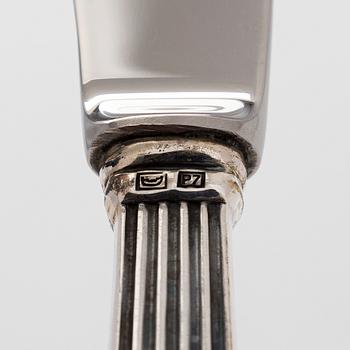 Tillander, bestick, 12 dlr, silver, "Tähkä", Helsingfors 1968.