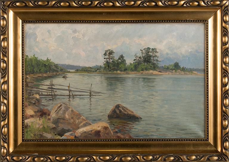 Woldemar Toppelius, Archipelago Landscape.