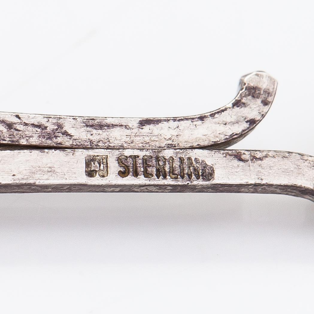 Björn Weckström, a sterling silver and acrylic nacklace 'Iguana' for Lapponia 1974.