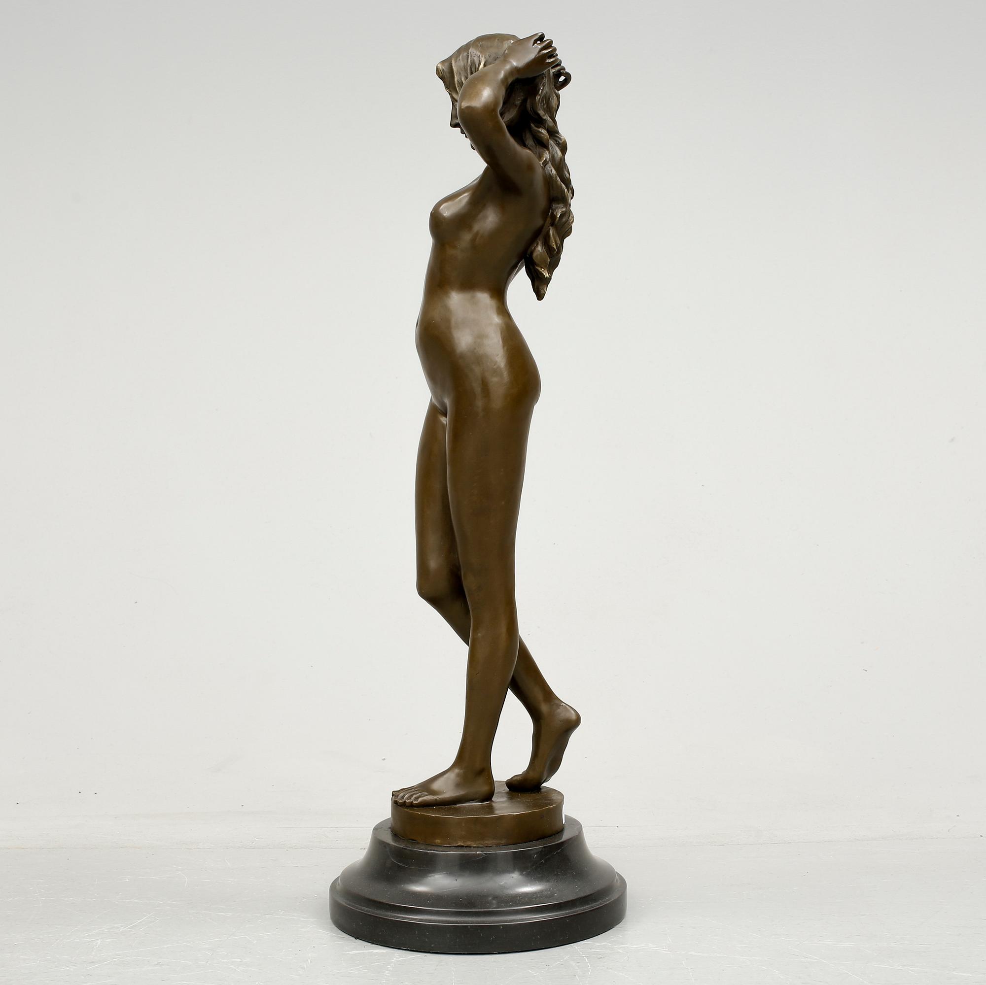 PITTA LUGA, efter, skulptur, brons, 1900-talets slut.