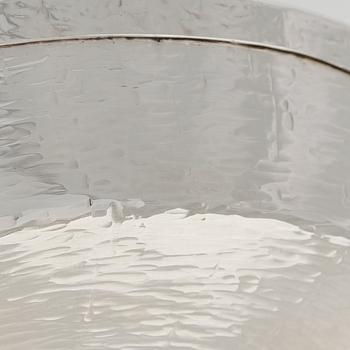 Tapio Wirkkala, skål, silver, TW 289, Kultakeskus, Tavastehus 1967. Modellen formgiven 1963.