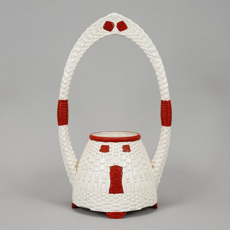 A Julius Dressler ceramic vase, Austria, early 20th century.