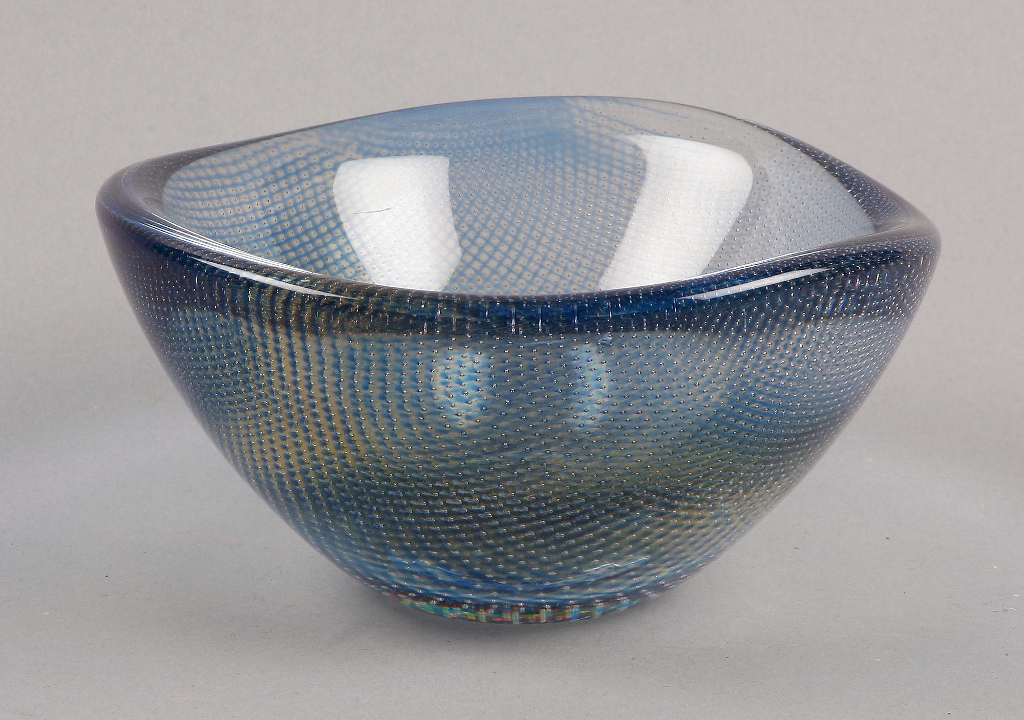 SKÅL, glas, Kraka, Sven Palmqvist Orrefors.