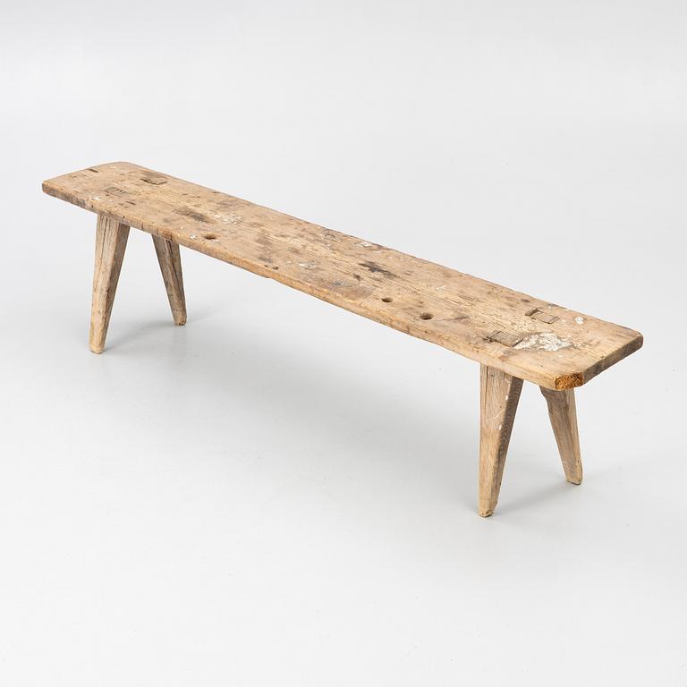A bench, late 19th century.