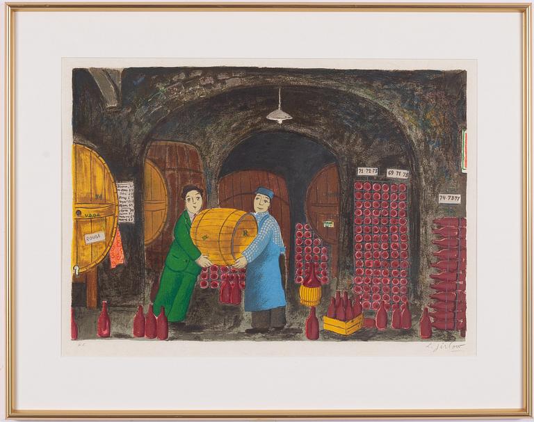 Lennart Jirlow, "Vinkällaren II".