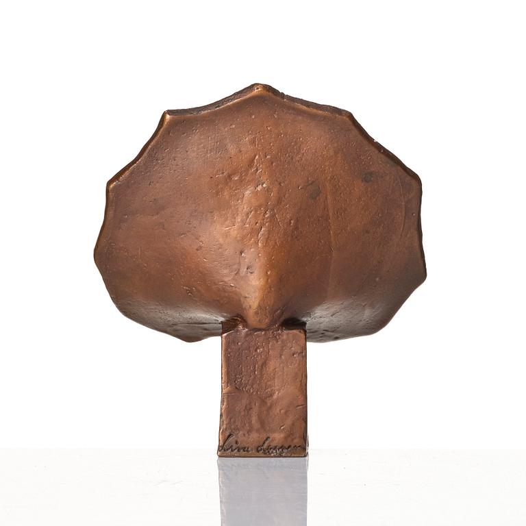 Lisa Larson, skulptur "Tummelisa", brons, Scandia Present, ca 1978, nr 551.