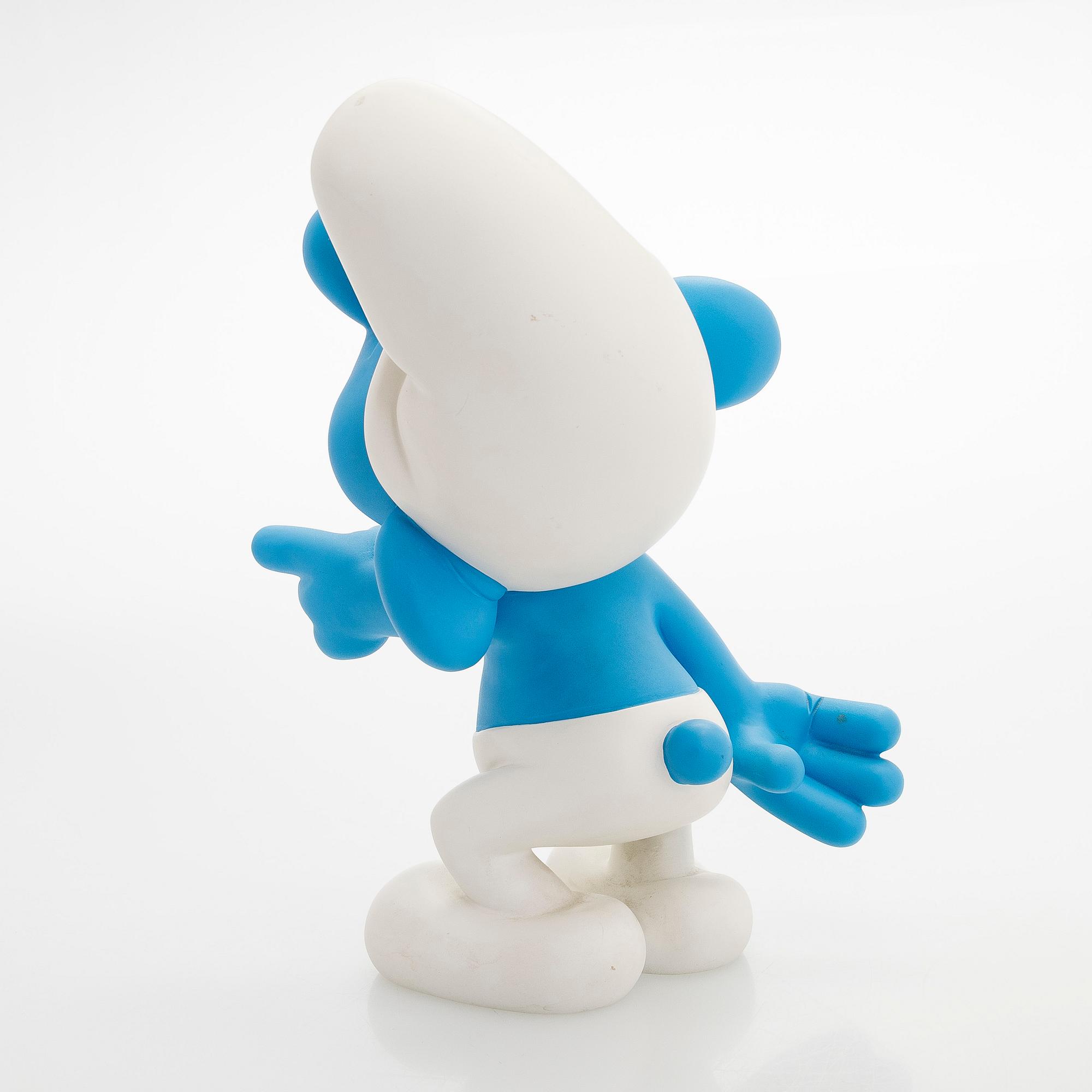 Leblon-Delienne, sculpture, “Smurf”, France, 1997.