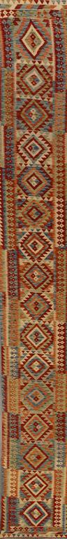 A RUNNER, Kilim, ca 610 x 85 cm.