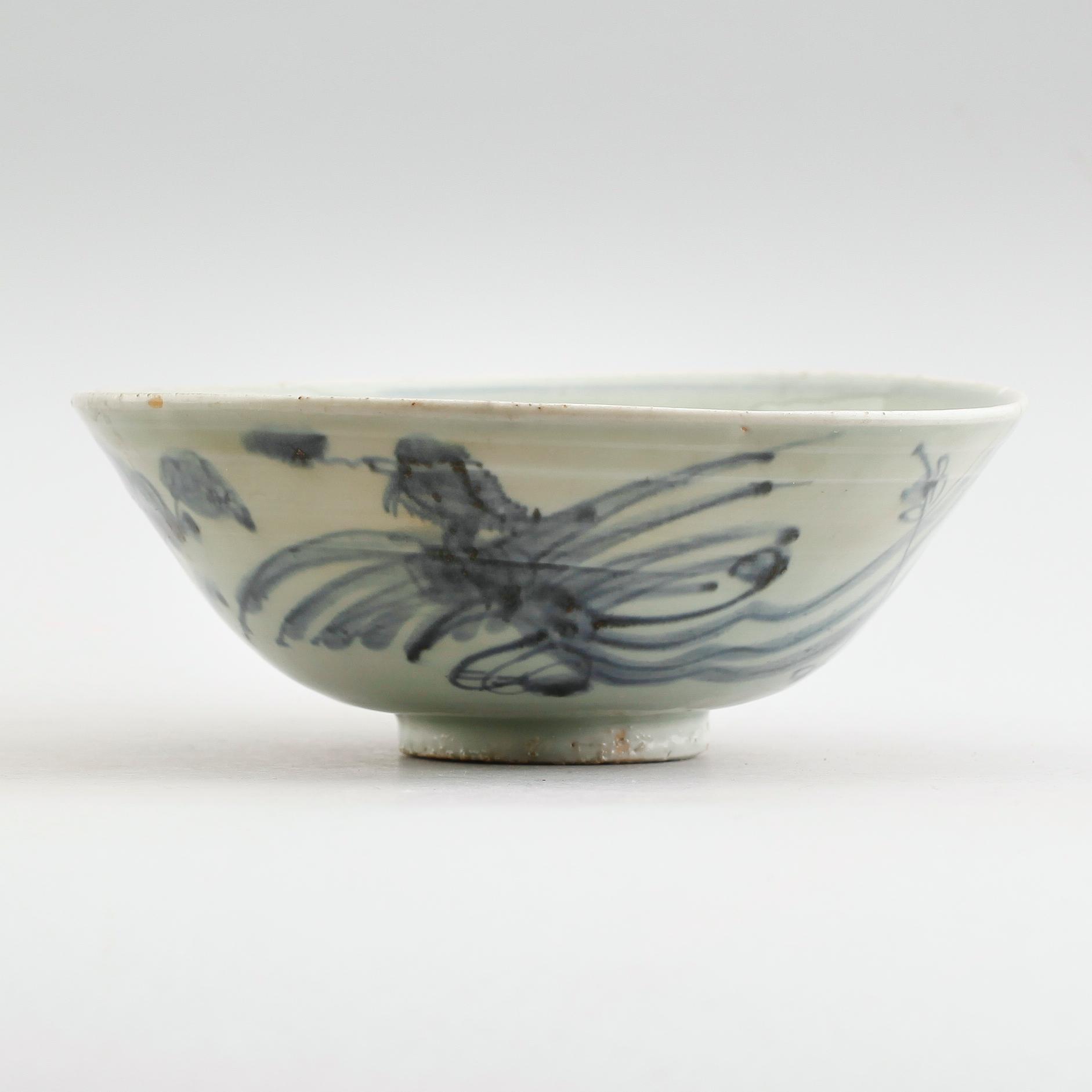 SKÅL, keramik, Kina, sannolikt Ming 1368-1644.
