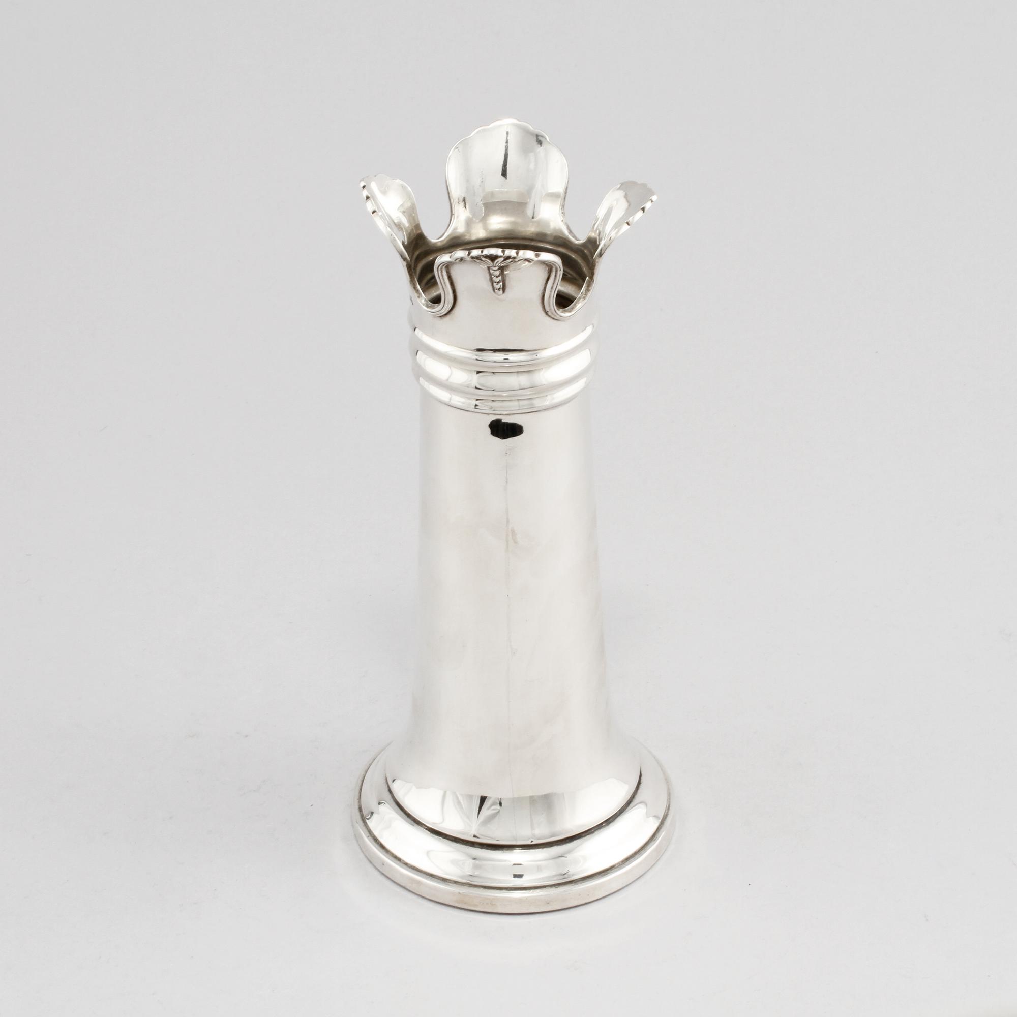 VAS, silver, Walker & Hall, Sheffield, England, 1934.