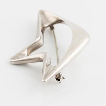 Henning Koppel, Georg Jensen, brooch, sterlingsilver, designed in 1969.