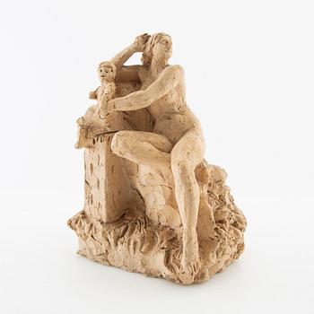Nils Möllerberg, sculpture model for "Horn of Plenty,".