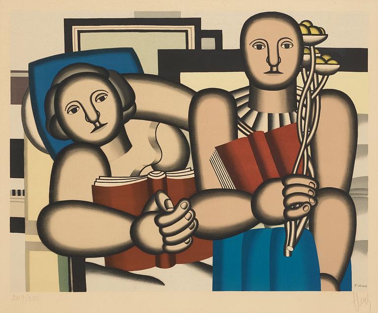 Fernand Léger, "La lecture".