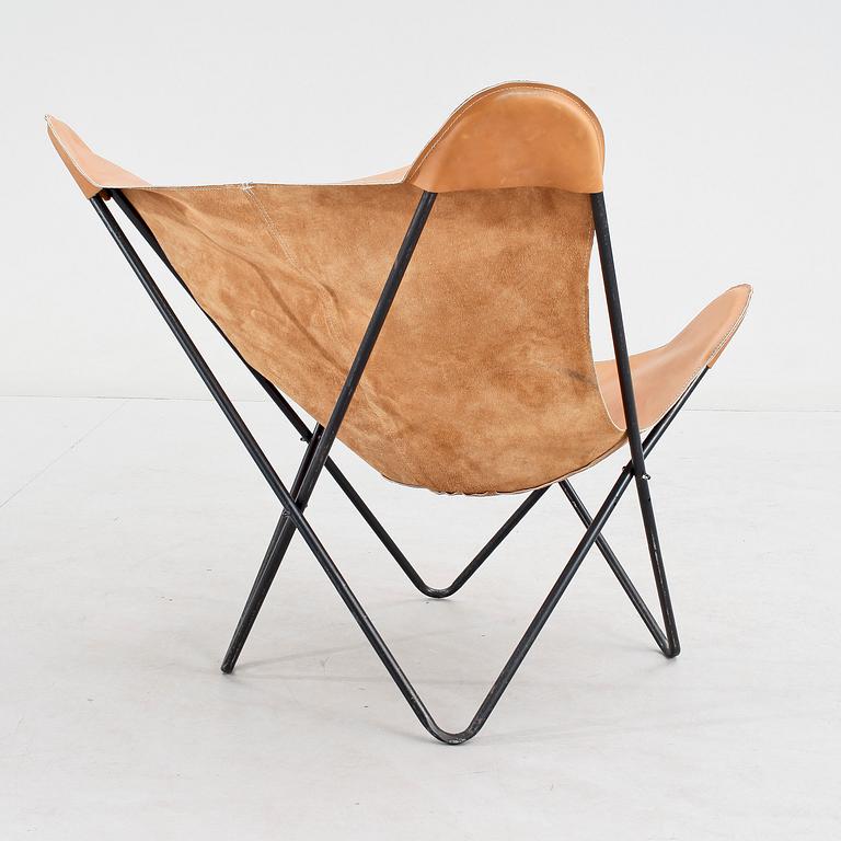 FLADDERMUSFÅTÖLJ, "Butterfly Chair". 1900-talets mitt.