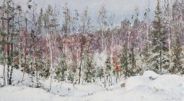 Aares Salli, Vintrig skog.