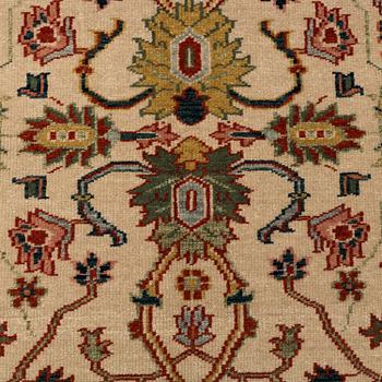 A RUG, Ushak design, ca 184 x 123 cm.